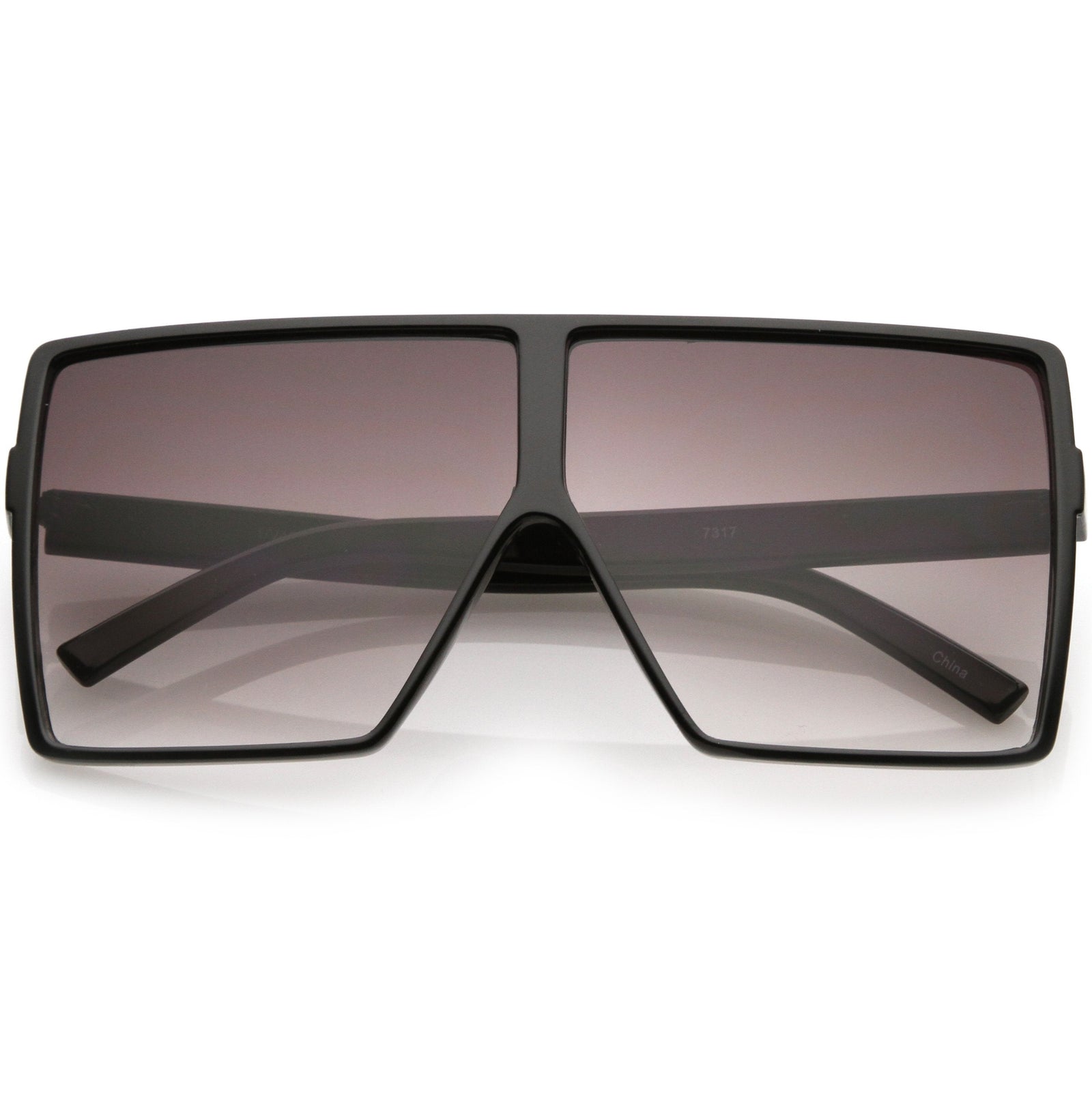 Classic Style Streetwear Square Ac Square Full Frame Men's Sunglasses