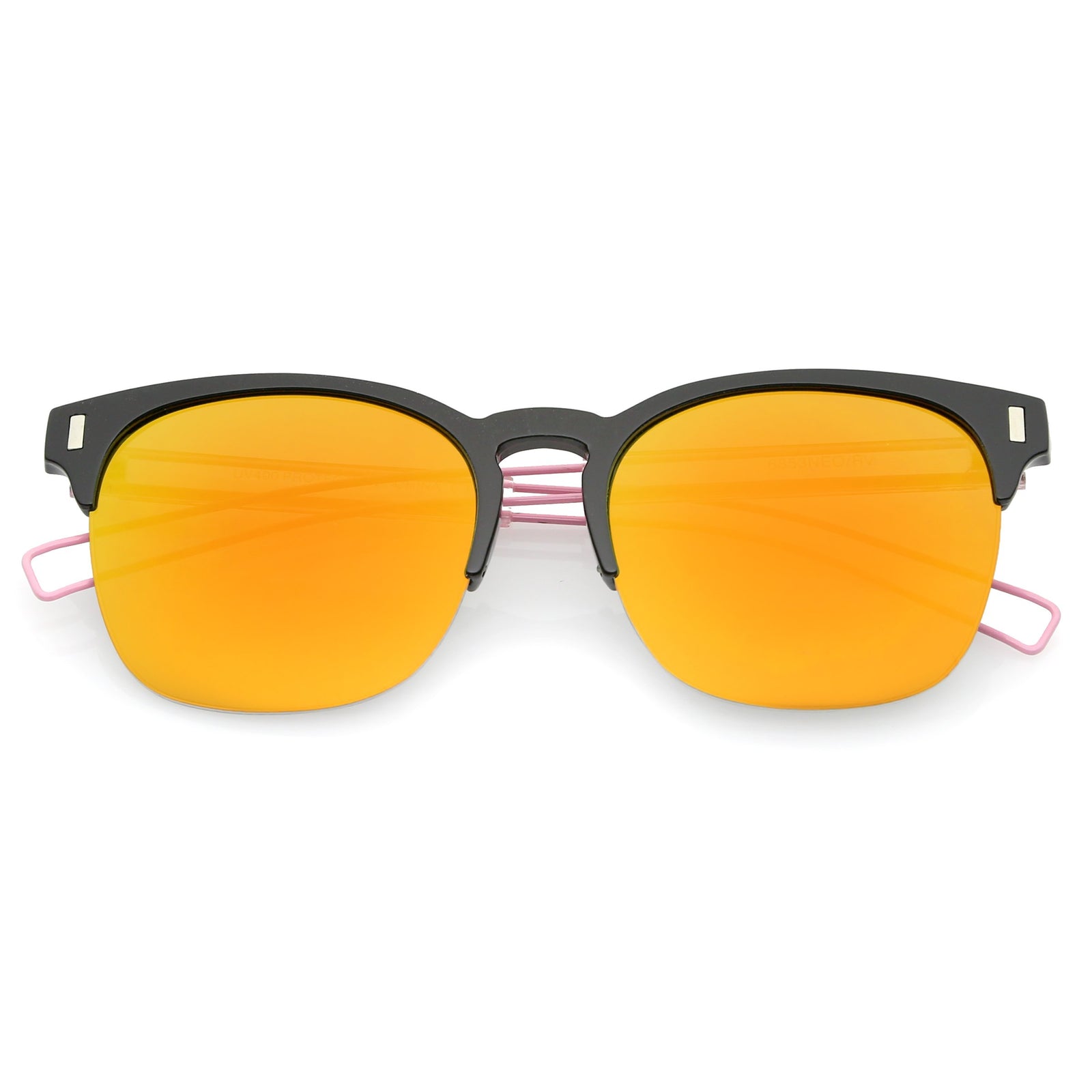 Black Pink Orange Mirror