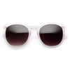 Zerouv + Plus "Ava" Retro Indie Fashion Round P3 Key Hole Sunglasses