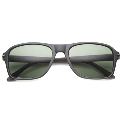 Men's Euro Rectangle Frame Fashion Sunglasses 9875