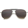 Modern Fashion Top Bar Flat Lens Aviator Sunglasses A212
