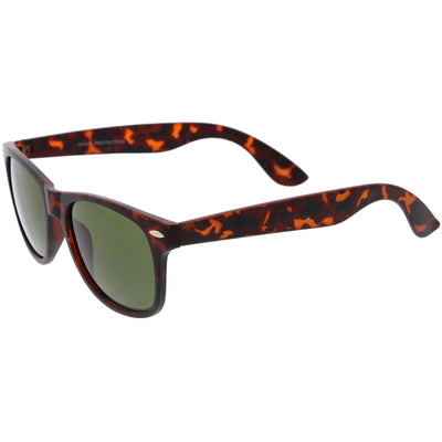 Standard Issue Classic Retro Horned Rim Sunglasses 8452