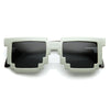 Super Fun Retro Pixelate 8-Bit Geek Sunglasses 8539