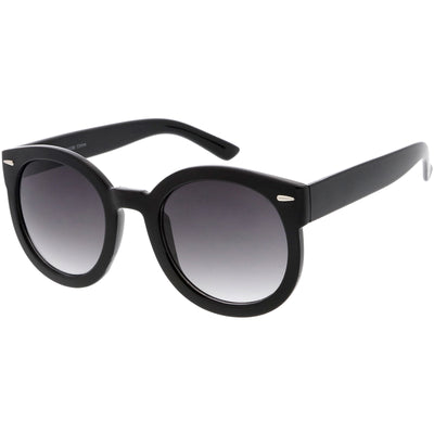 Womens Designer Round Oversize Retro Fashion Sunglasses 8623