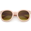 Womens Designer Round Oversize Retro Fashion Sunglasses 8623