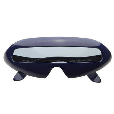 Retro Futuristic Novelty Space Cadet Shield Sunglasses 8125