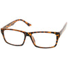 Modern Fashion Minimalist RX Optical Rectangle Clear Lens Glasses 9401