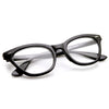 Womens Retro 1950's Fashion Clear Lens Cat Eye Glasses 9276