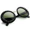 Designer Fashion Round Circle Womens Sunglasses 8772