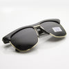Vintage Half Frame Retro Horned Rim Sunglasses 7002