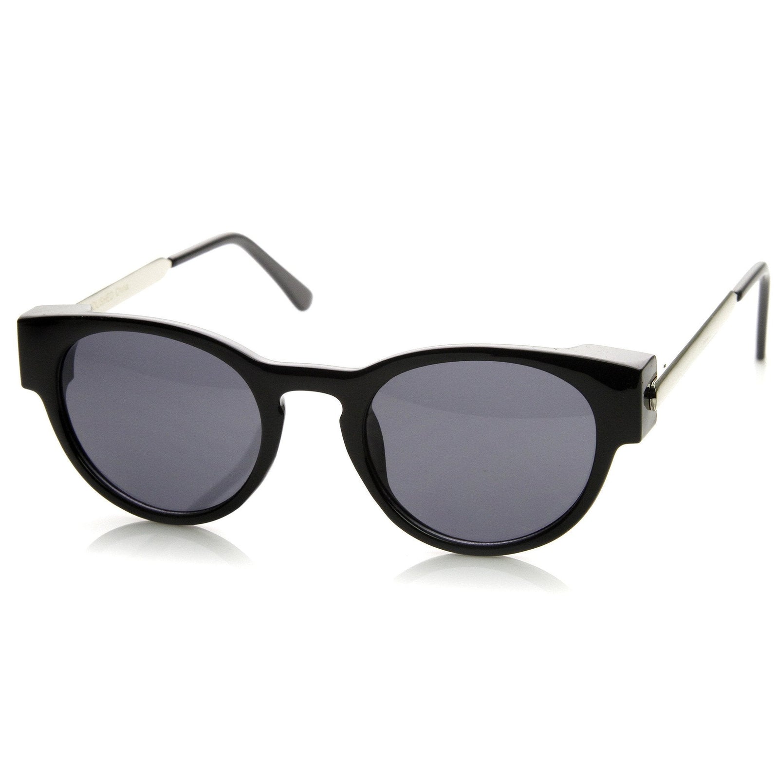 Designer Inspired Metal Arm Cat Eye Fashion P3 Sunglasses 8859