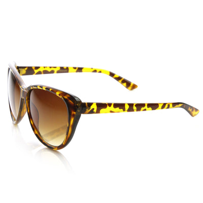 Womens Oversize Retro Fashion Cat Eye Sunglasses 9151