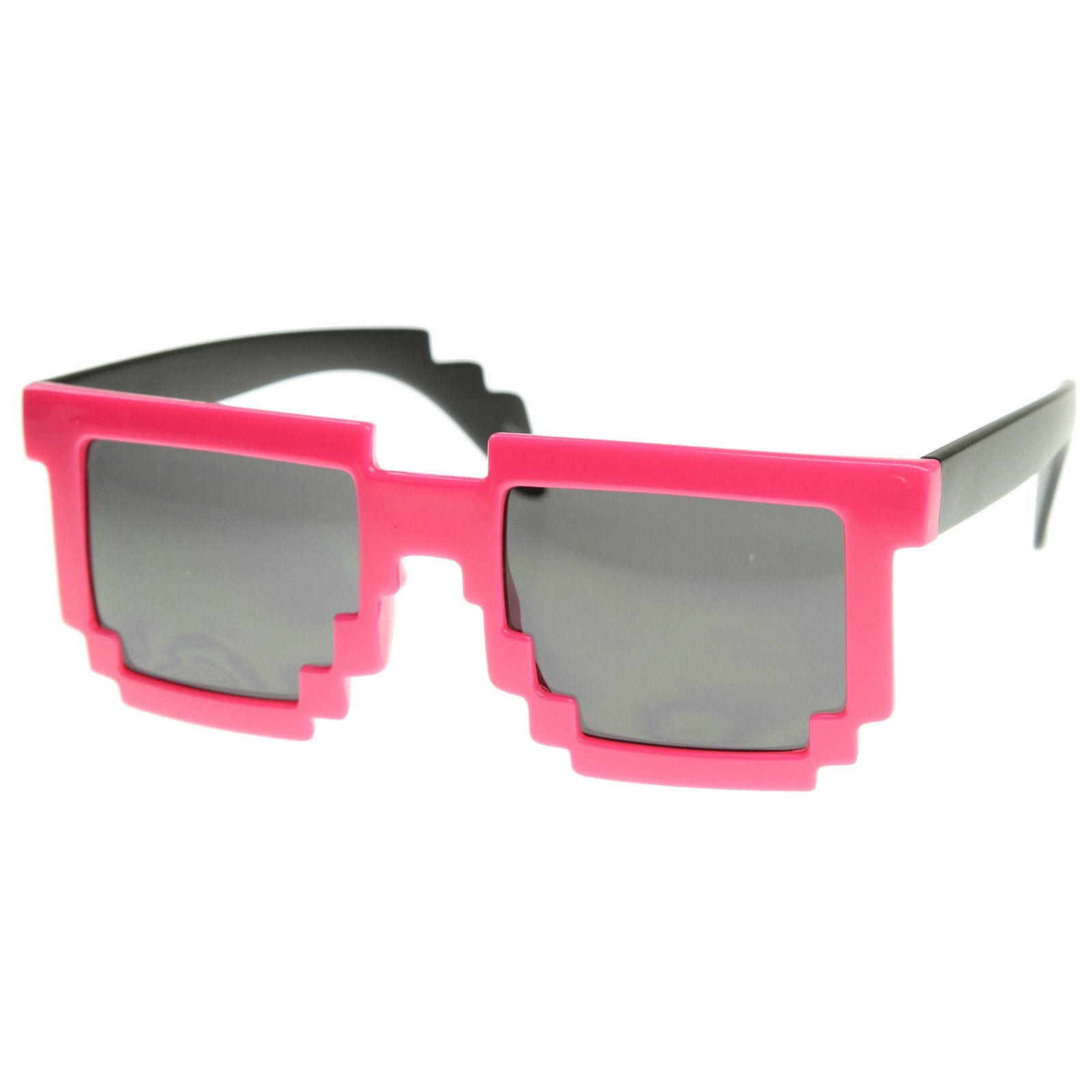 Super Fun Retro Pixelate 8-Bit Geek Sunglasses 8539