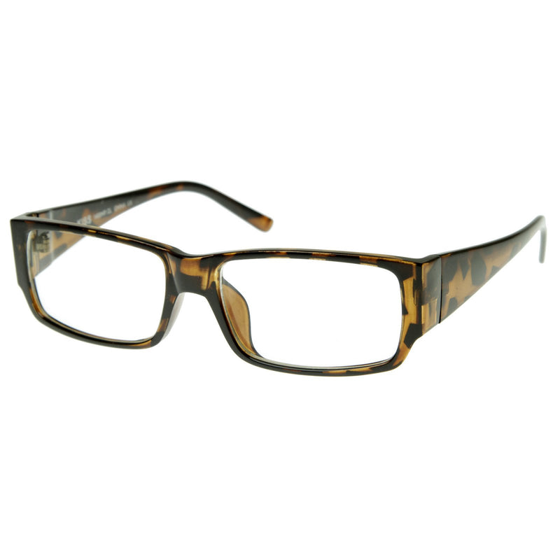 Modern Square Optical RX Frame Clear Lens Glasses 8035