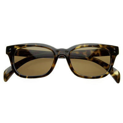 Bold Dapper Premium Oval Horned Rim RX Optical Sunglasses 8367