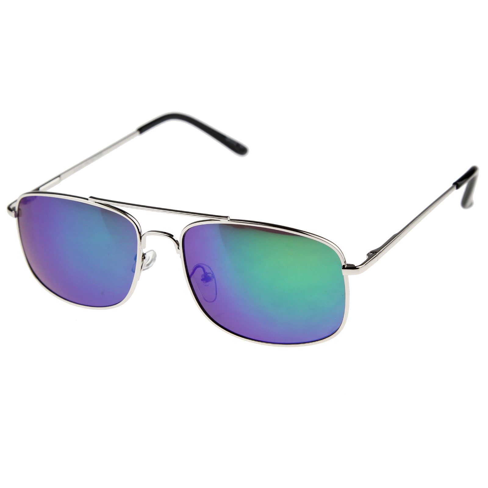 Men's Sports Metal Frame Revo Lens Aviator Sunglasses - zeroUV