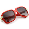 Retro Hip Hop Fashion Square Aviator Sunglasses 8148