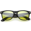 Limited Edition Color Tinted Lens Horned Rim Sunglasses 8803