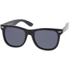 Classic Large Polarized Lens Horned Rim Sunglasses 6105