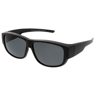 Men's Oversize Wide Frame Active Sports Polarized Lens Sunglasses C331