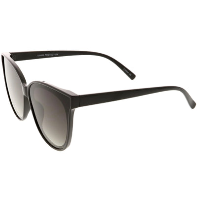 Women's Oversize Flat Infinity Lens Cat Eye Sunglasses C340