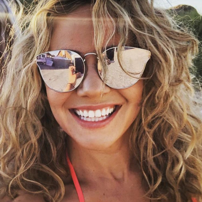 Mirrored cat eye sunglasses best sale