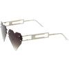 Novelty Laser Cut 8 Bit Heart Shape Sunglasses C439