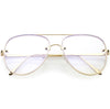 zeroUV C470 Gold Clear Glasses