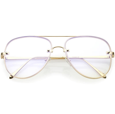 zeroUV C470 Gold Clear Glasses