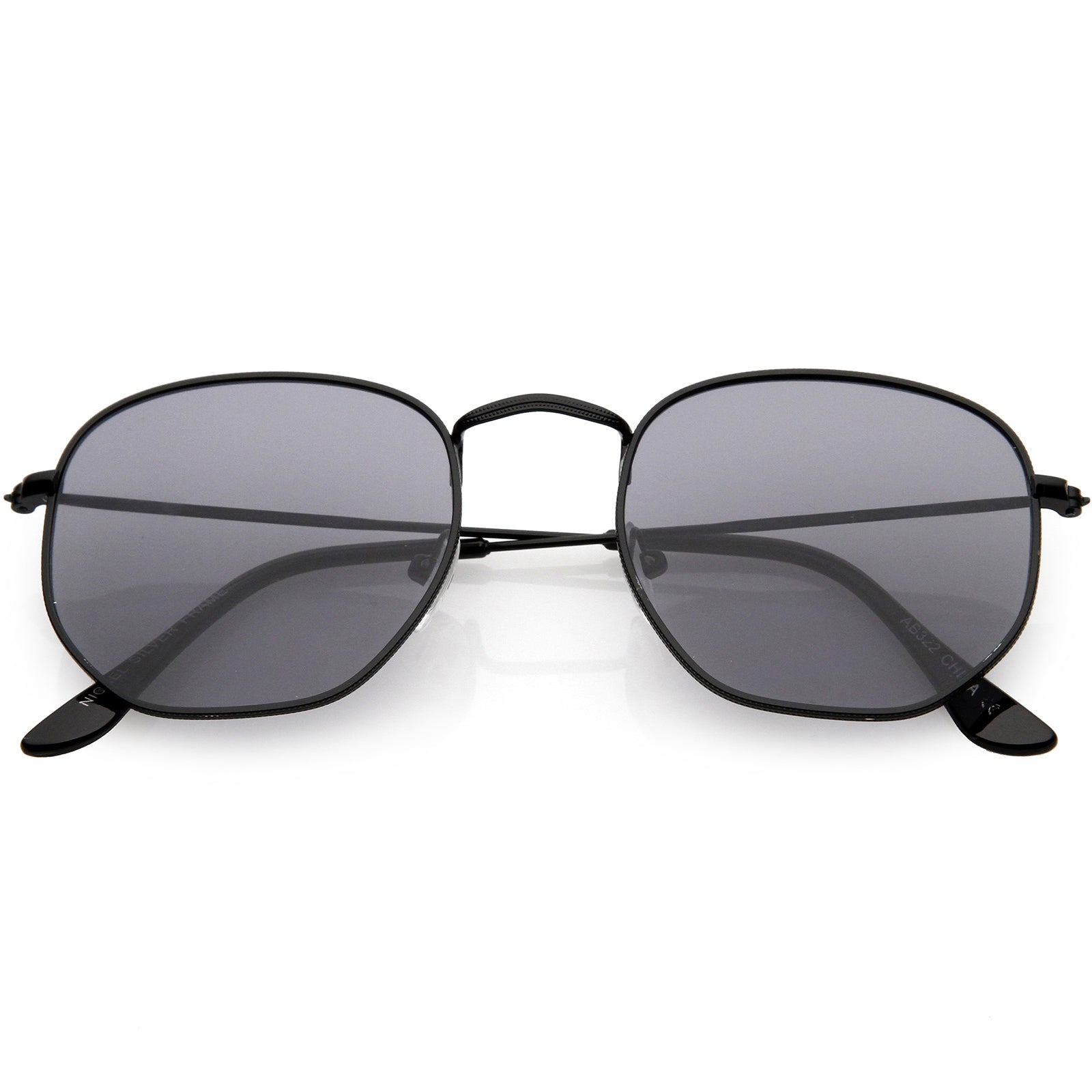Retro Modern Indie Dapper Geometric Metal Sunglasses C478