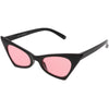 Retro 1950's Geometric High Pointed Cat Eye Sunglasses C492