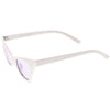 Retro 1950's Geometric High Pointed Cat Eye Sunglasses C492
