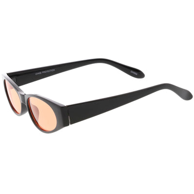 Retro 1990's Oval Color Tone Lens Sunglasses C551