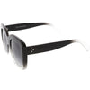 Women's Oversize Retro Square Thick Frame Sunglasses C552