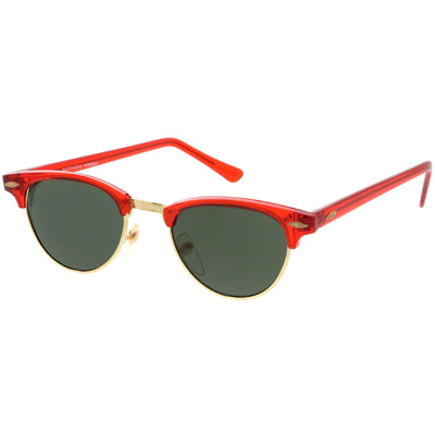 True Vintage Dead Stock Colorful Half Frame Sunglasses C573
