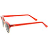 True Vintage Dead Stock Colorful Half Frame Sunglasses C573