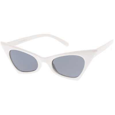 Women's Retro High Pointed Cat Eye Sunglasses C583