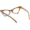 Women's Retro High Pointed Cat Eye Clear Lens Glasses C615