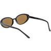 Women's Retro True Vintage Round Oval Mirrored Lens Sunglasses C654