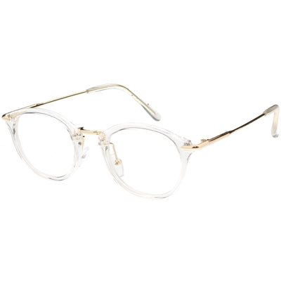 Vintage Inspired Dapper P3 Horned Rim Clear Lens Glasses C665