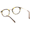 Vintage Inspired Dapper P3 Horned Rim Clear Lens Glasses C665