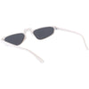 Women's 1990's Small Thin Retro Cat Eye Sunglasses C684