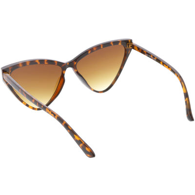 Women's Retro Modern High Tipped Cat Eye Sunglasses C738
