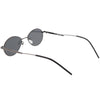 Classic Retro Unisex Metal Oval Dapper Sunglasses C741