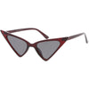 Women's Oversize Retro Modern High Pointed Cat Eye Sunglasses C745