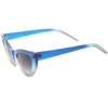 Women's Oversize Translucent Gradient Lens Cat Eye Sunglasses C749