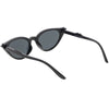 Women's Retro 1950's Notched Cat Eye Sunglasses C756