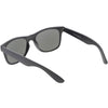Large Classic Horned Rim Mirrored Lens Sunglasses C769