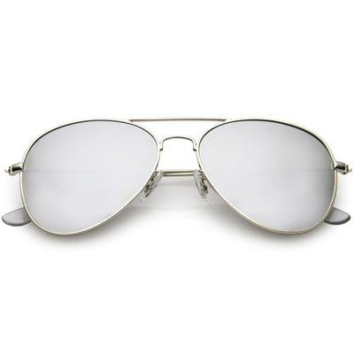 Classic Metal Colored Mirror Lens Aviator Sunglasses C776