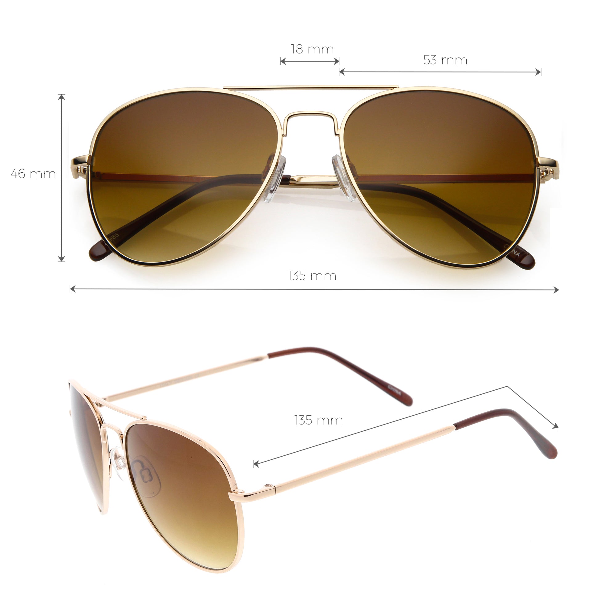Buy Ray-Ban Aviator Gradient Sunglasses Online.